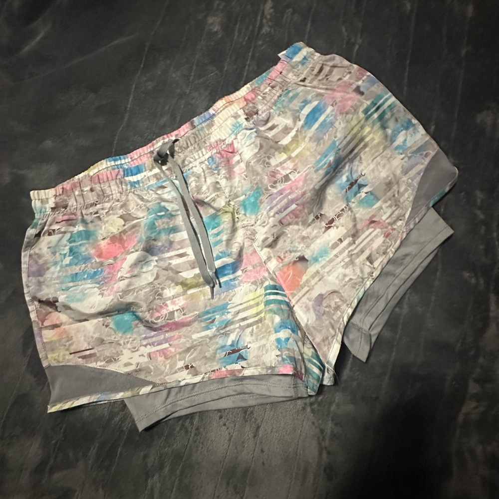 Reebok Multicolor Athletic Shorts